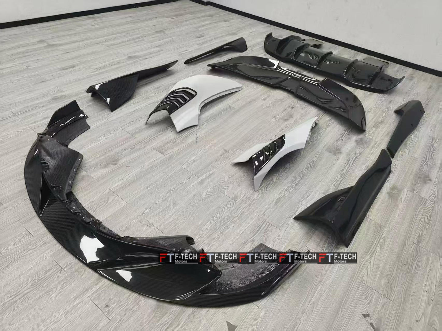 For McLaren 720S 2017 - 2023 Dry Carbon Fiber Body Kit RYFT