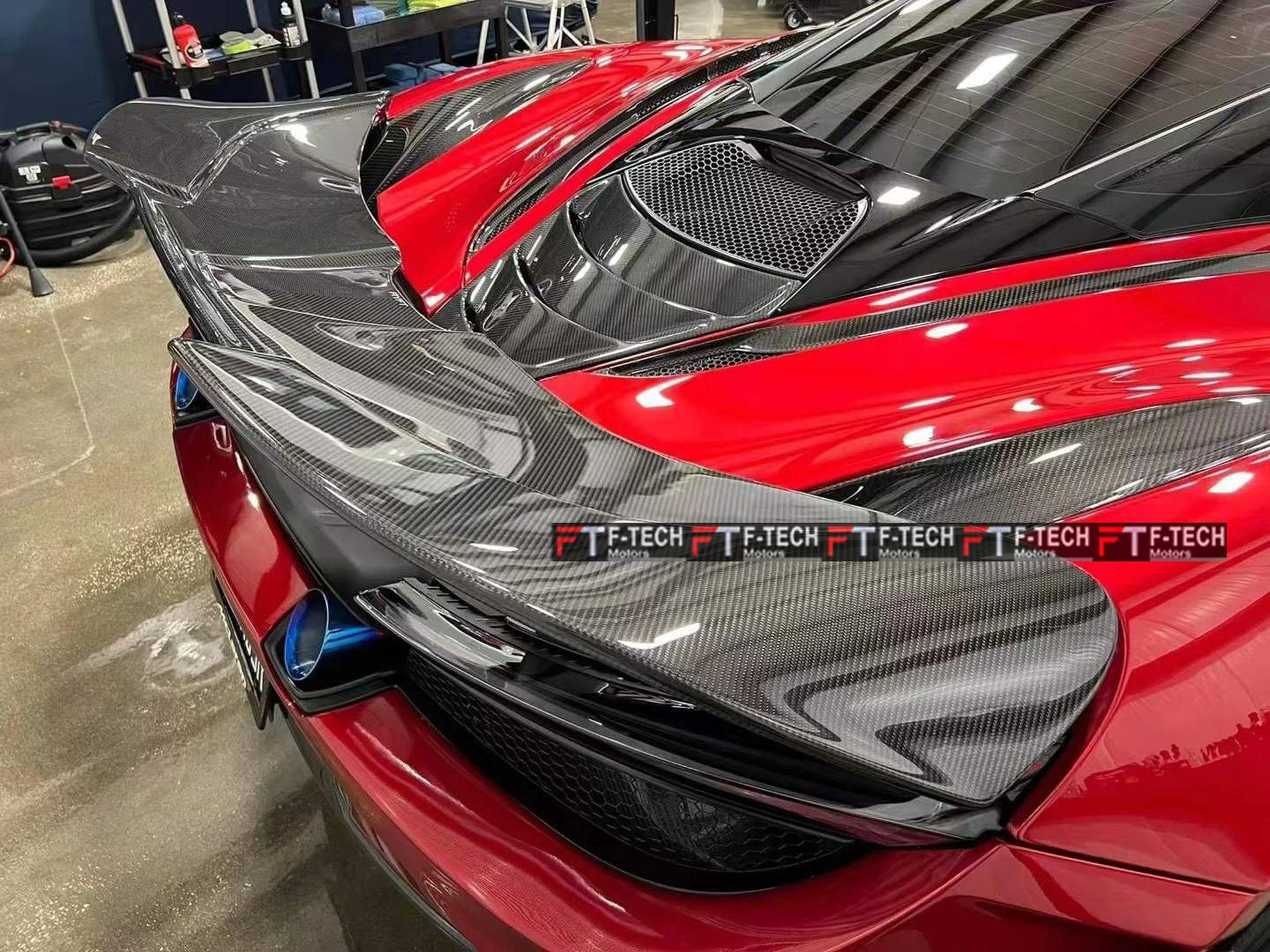 For McLaren 720S 2017 - 2023 Dry Carbon Fiber Body Kit RYFT