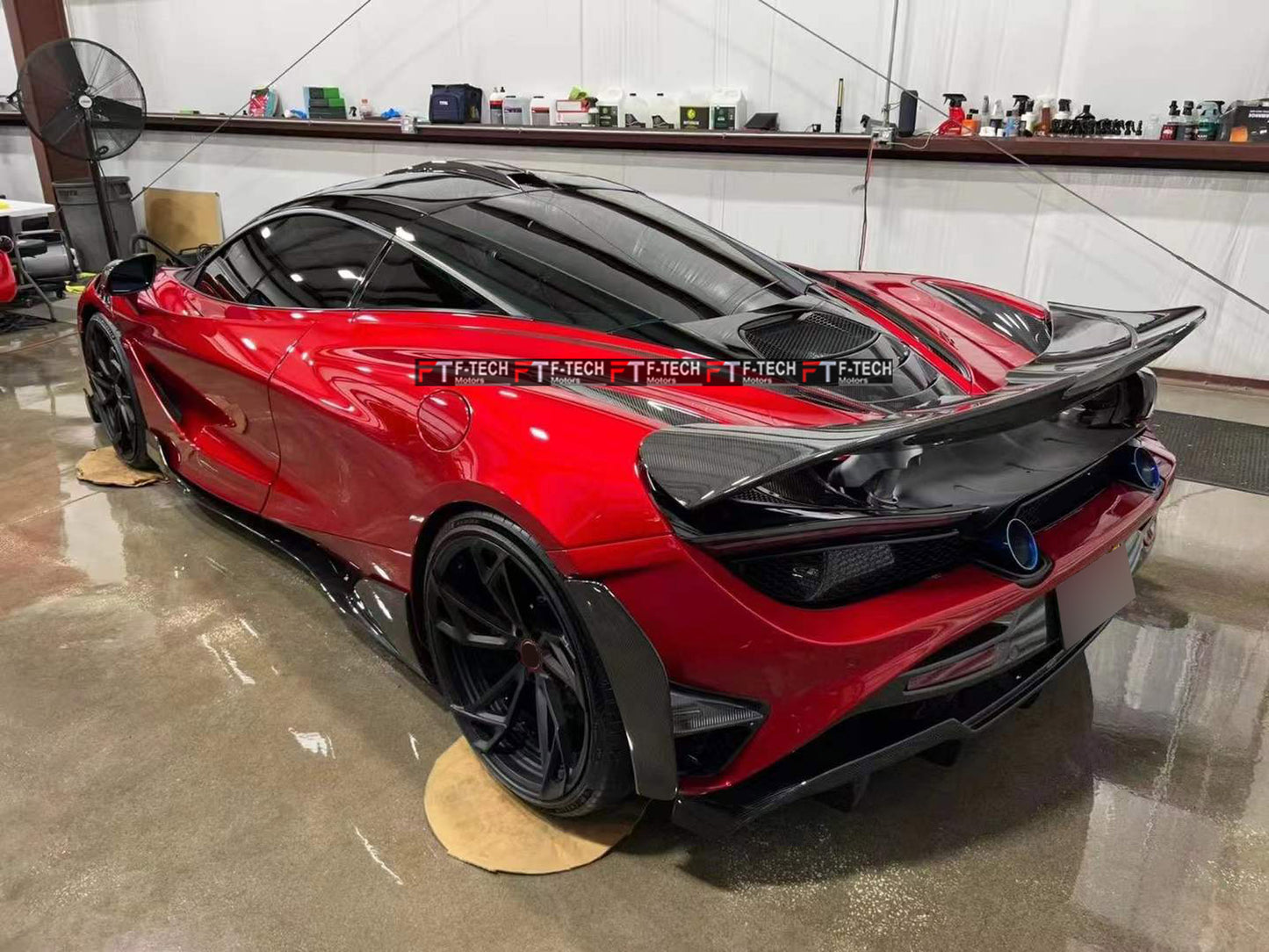 For McLaren 720S 2017 - 2023 Dry Carbon Fiber Body Kit RYFT