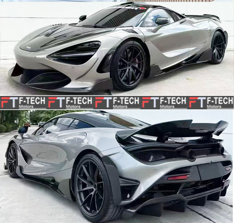 Dry Carbon Fiber Body Kit For McLaren 720S 2017 - 2023 Ryft