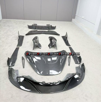 Dry Carbon Fiber Body Kit For McLaren 720S 2017 - 2023 Ryft