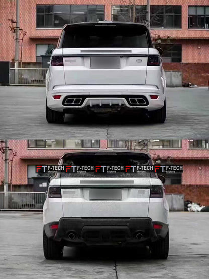 For Range Rover Sport L494 2014 - 2017 Upgrade To 2018 - 2022 SVR Style Body Kit