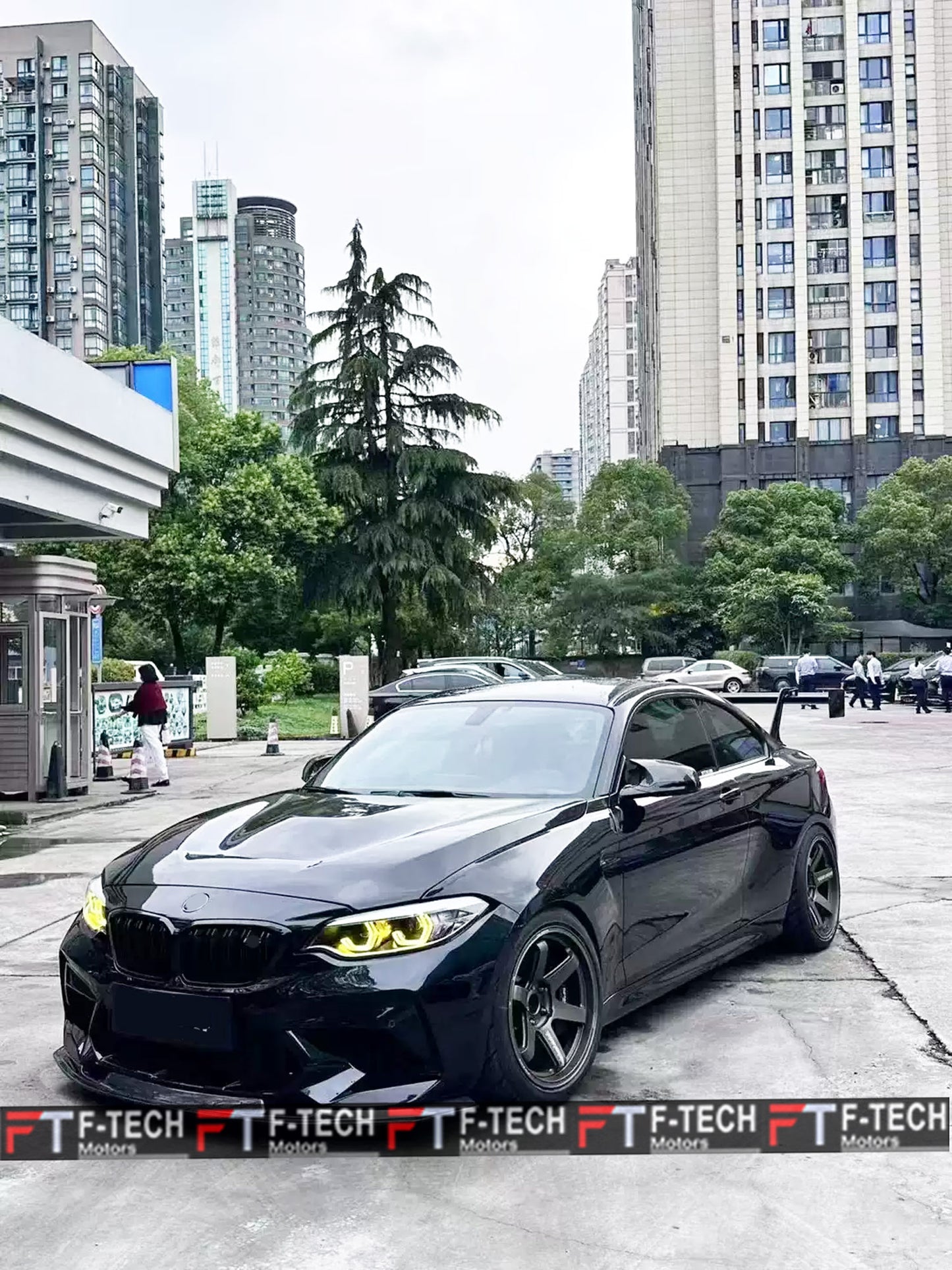 Dry Carbon Fiber Rear Wing Spoiler For BMW M2 F87 2016 - 2021 JSC