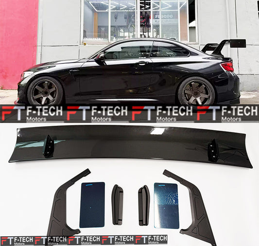 Dry Carbon Fiber Rear Wing Spoiler For BMW M2 F87 2016 - 2021 JSC
