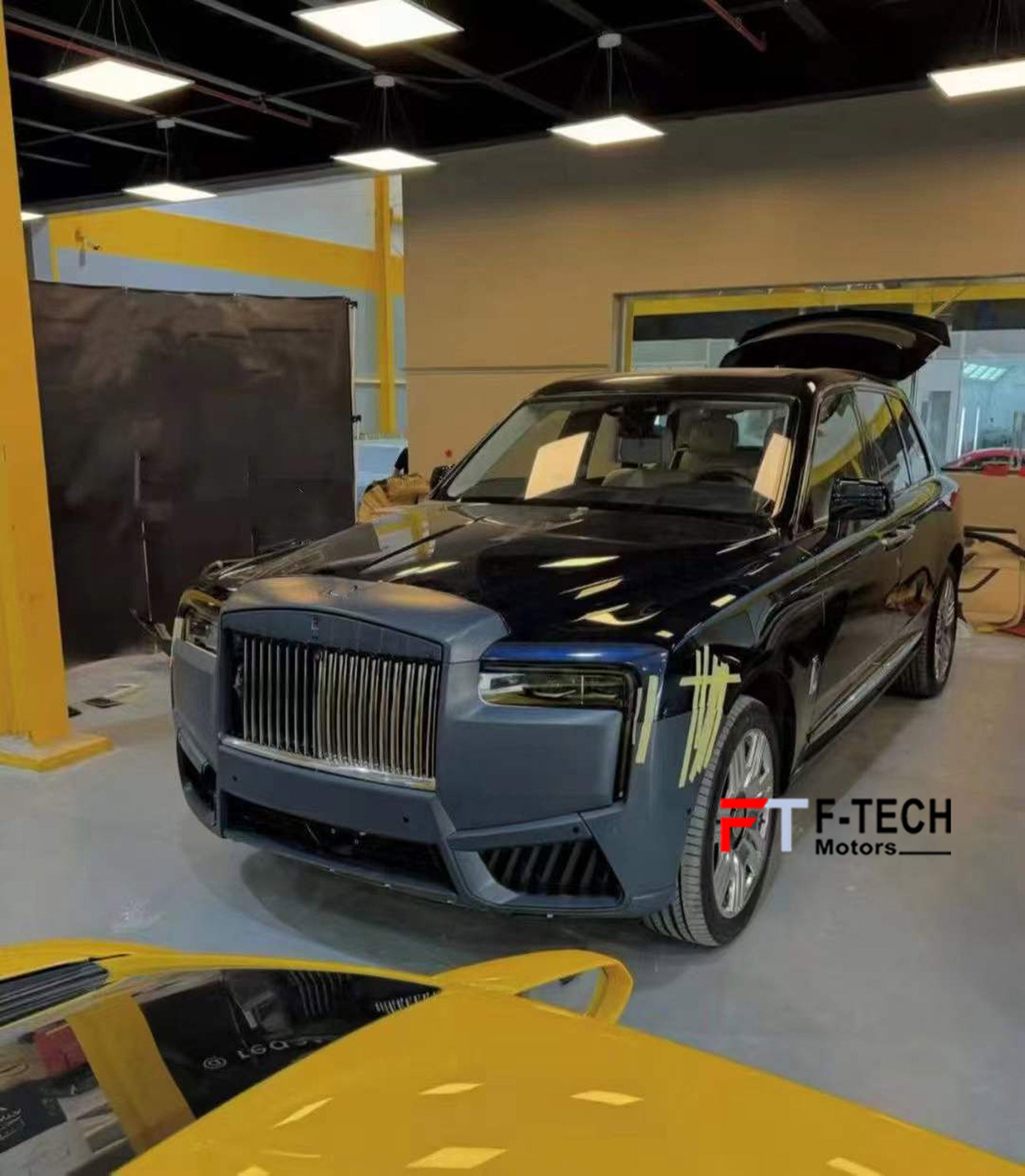 Old To New Rolls Royce Cullinan 1 2018 - 2023 Into 2024+ Body Kit