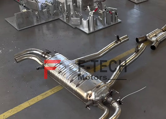 F Tech Motors Sport Exhaust System Catback For Rolls Royce Cullinan 2 Facelift 2025+