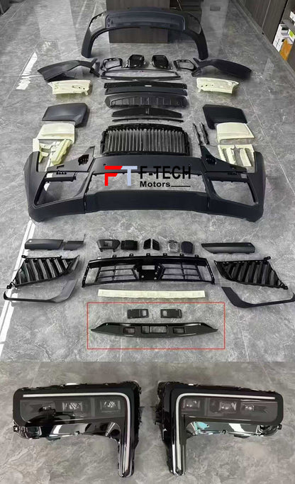 Facelift Body Kit For Rolls Royce Cullinan 1 2018 - 2023 Upgrade To 2025 Black Badge