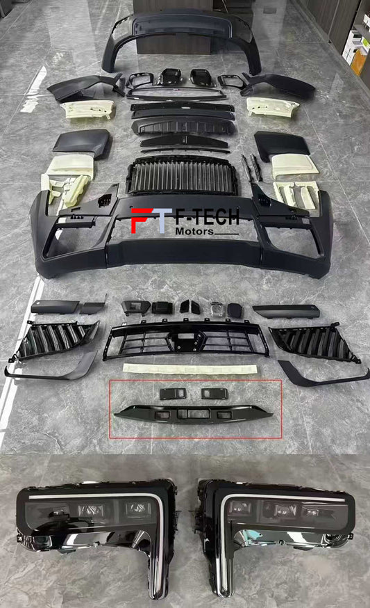 Facelift Body Kit For Rolls Royce Cullinan 1 2018 - 2023 Upgrade To 2025 Black Badge