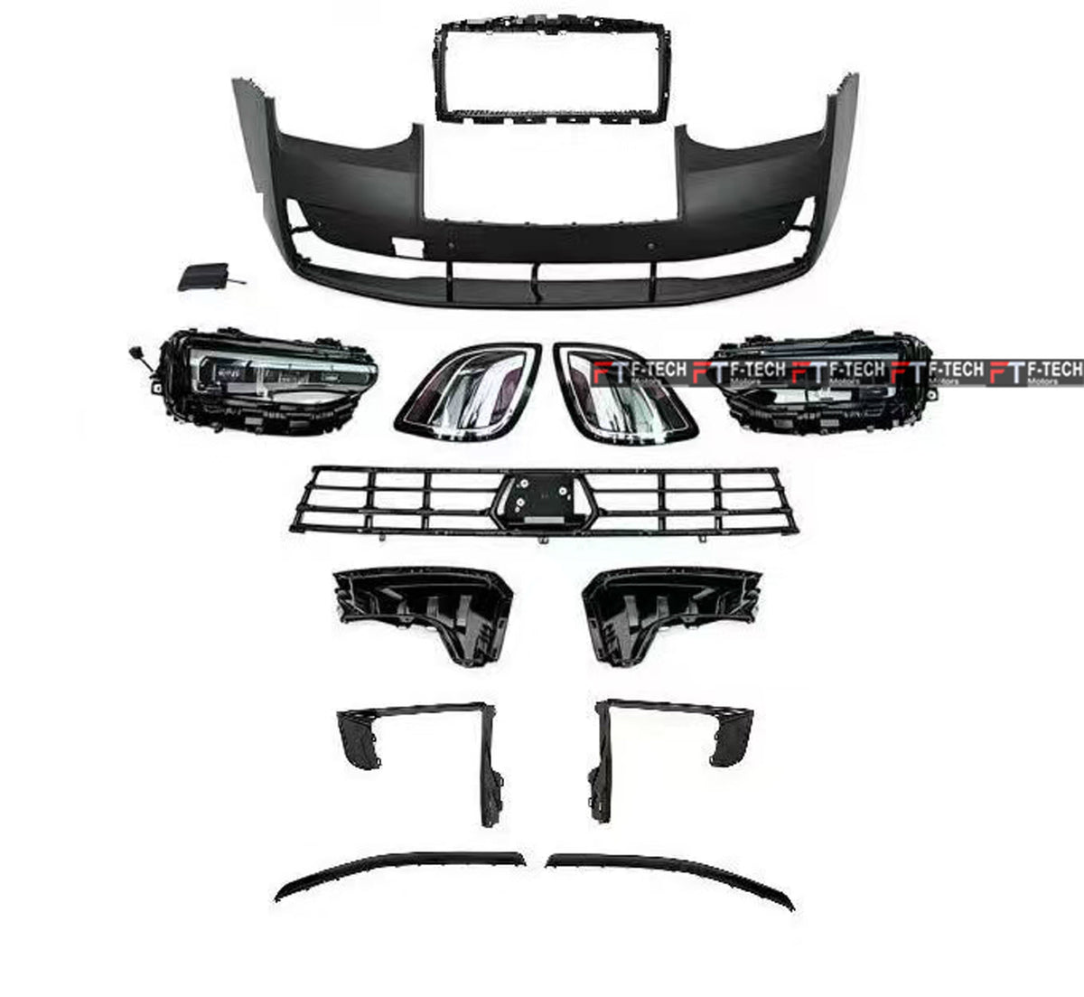 Rolls Royce Ghost 2020 - 2024 Upgrade Facelift 2025 Body Kit Black Badge