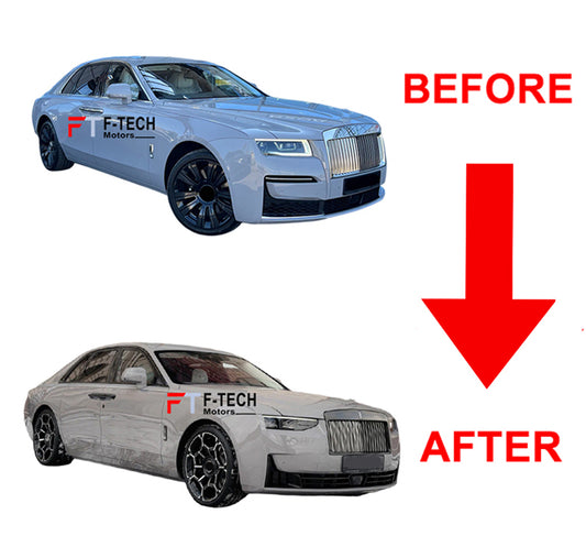 For Rolls Royce Ghost 2020 - 2024 Upgrade to 2026 Look Body Kit
