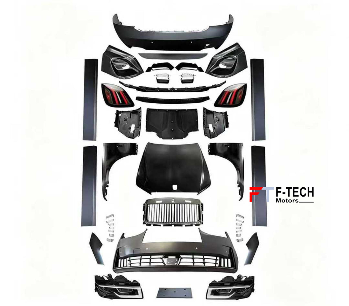 2026 Look Upgrade Facelift Body Kit For Rolls Royce Ghost 2010 - 2014