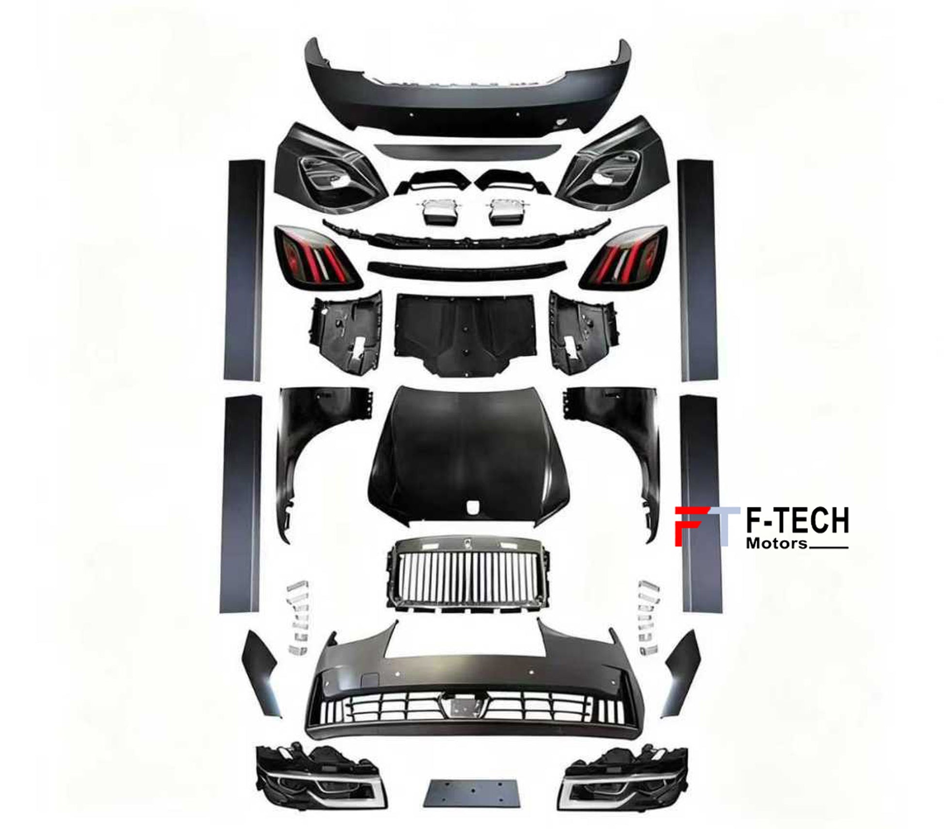 2026 Look Upgrade Facelift Body Kit For Rolls Royce Ghost 2010 - 2014