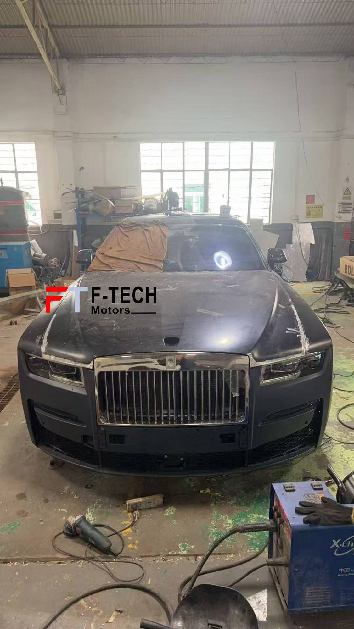 2020 Look Upgrade Facelift Body Kit For Rolls Royce Ghost 2010 - 2014