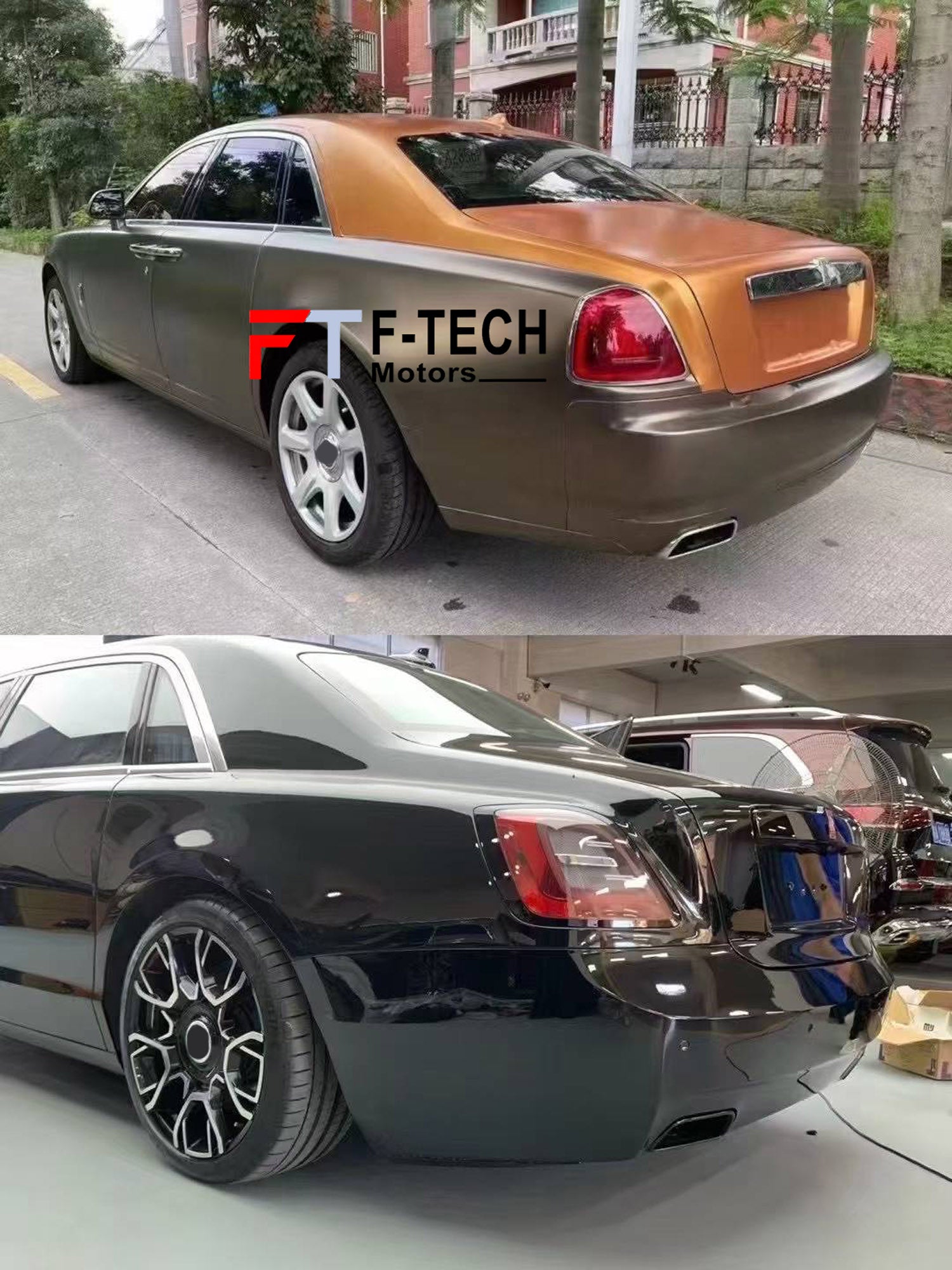 2020 Look Upgrade Facelift Body Kit For Rolls Royce Ghost 2010 - 2014