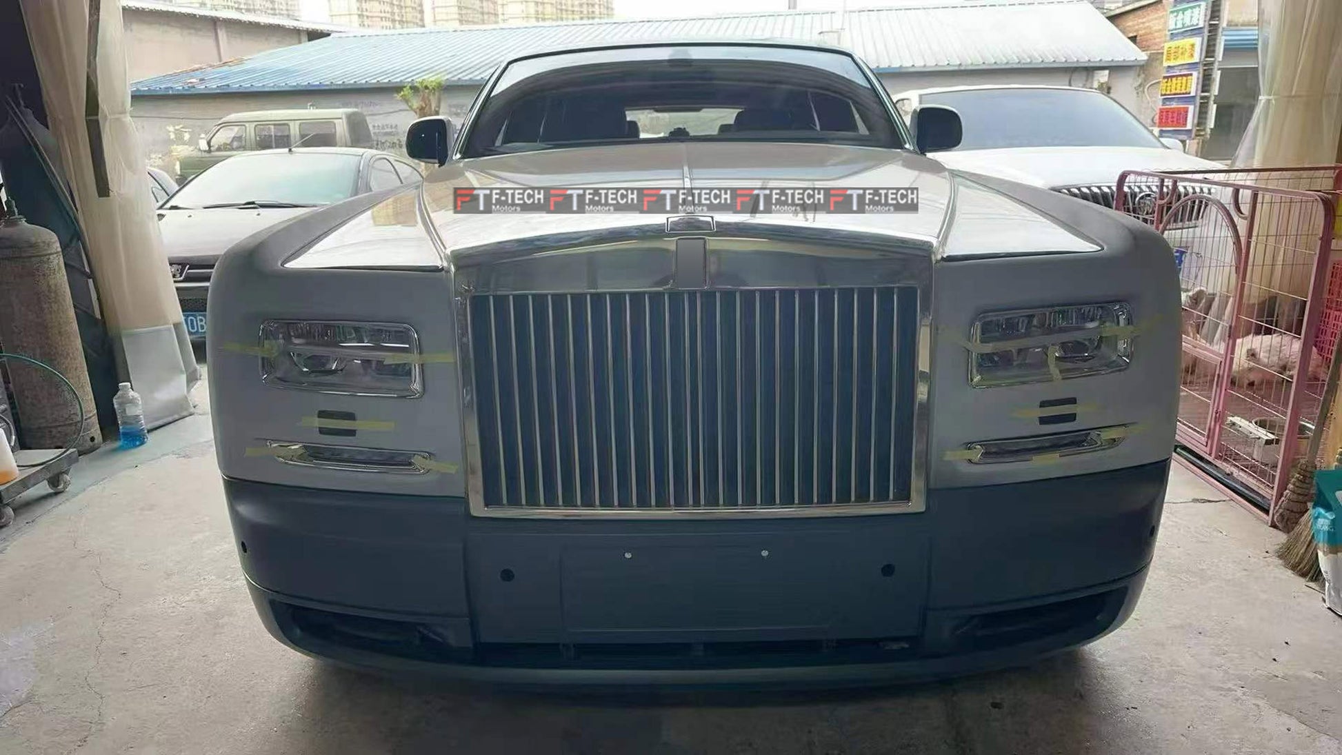 For Rolls Royce Phantom 2003 - 2012 Upgrade Body Kit to 2013 - 2017