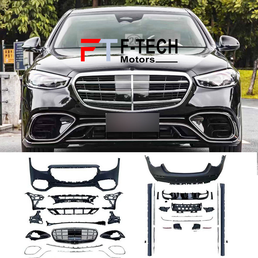 Mercedes Benz S Class To S65 AMG Body Kit 2021 - 2025