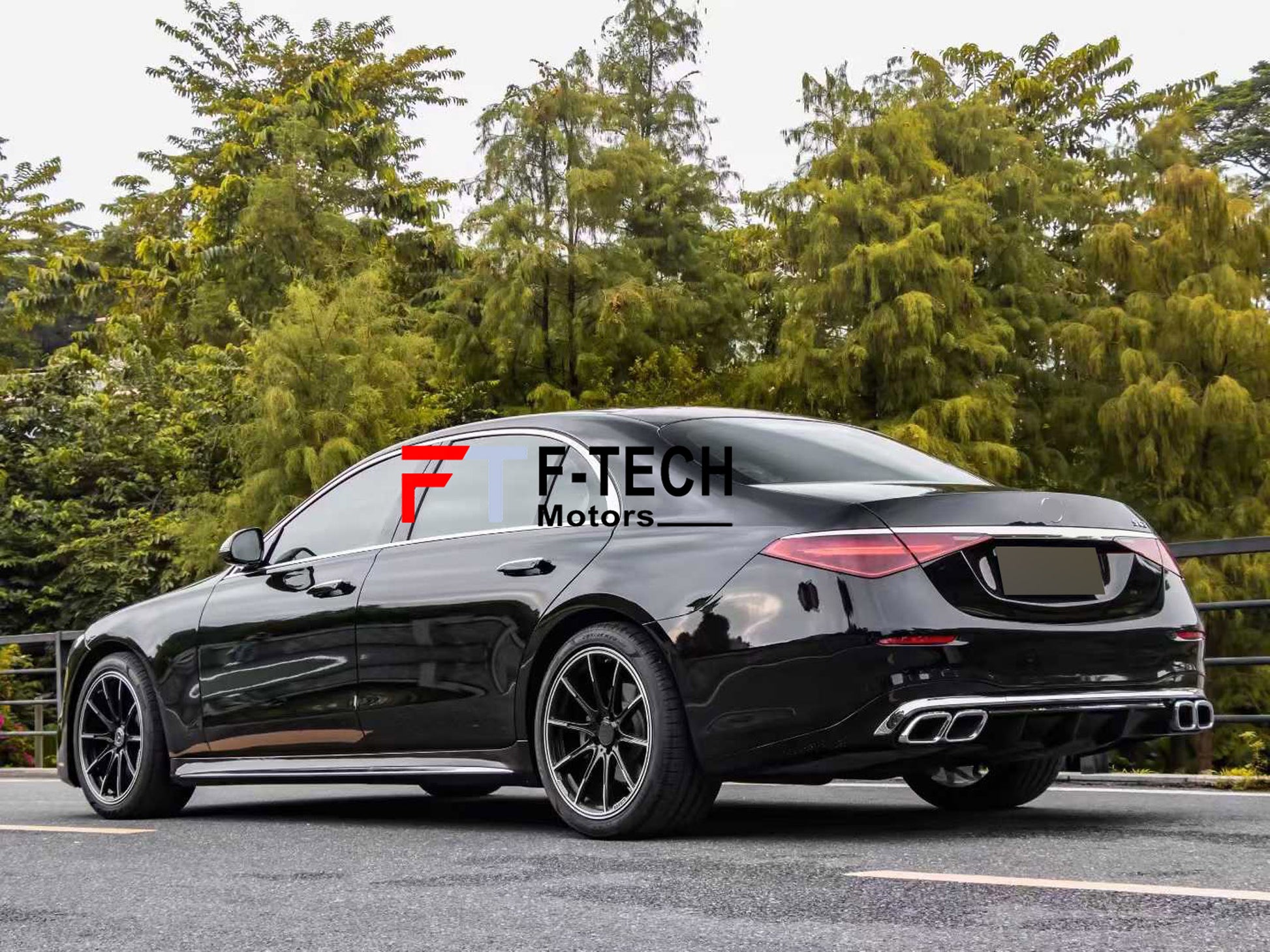 Mercedes Benz S Class To S65 AMG Body Kit 2021 - 2025
