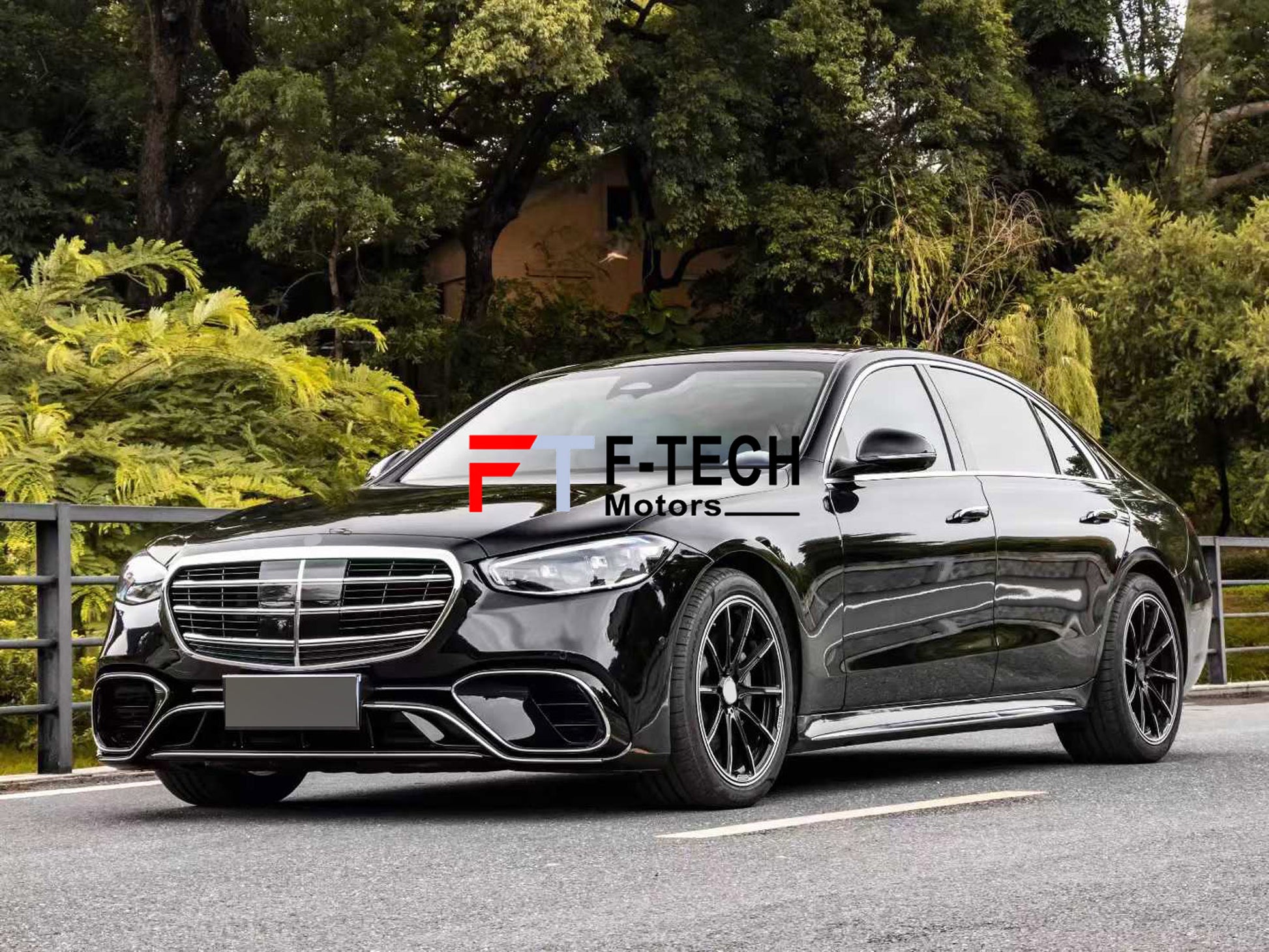Mercedes Benz S Class To S65 AMG Body Kit 2021 - 2025