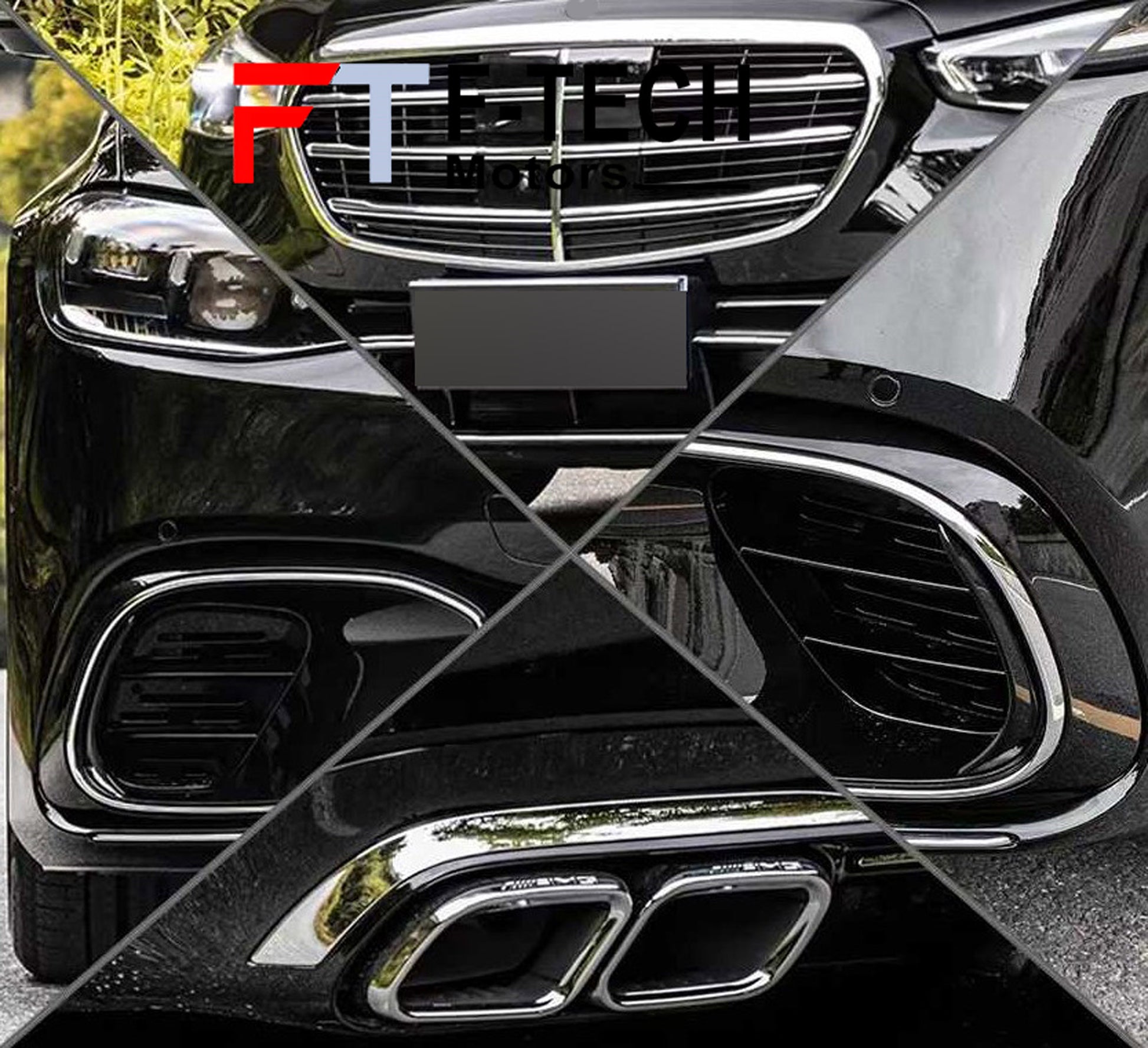 Mercedes Benz S Class To S65 AMG Body Kit 2021 - 2025