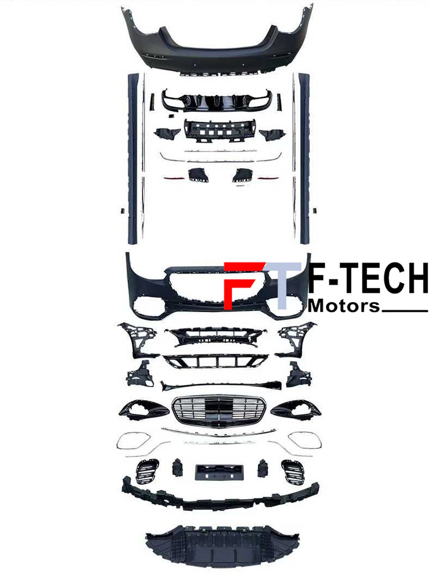 Mercedes Benz S Class To S65 AMG Body Kit 2021 - 2025