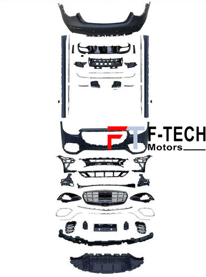 Mercedes Benz S Class To S65 AMG Body Kit 2021 - 2025
