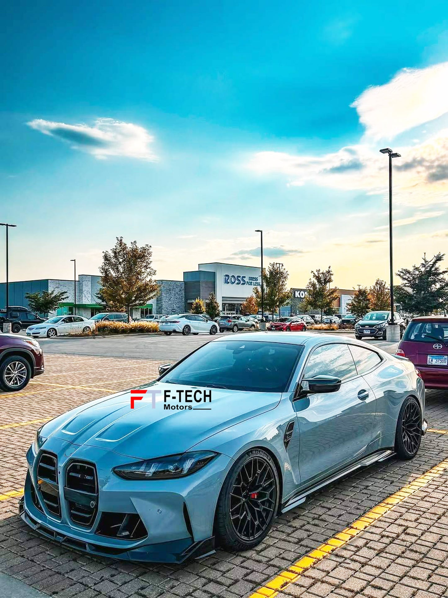 Authentic SOOQOO Dry Carbon Fiber Body Kit For BMW G80 M3 G82 G82 2025+