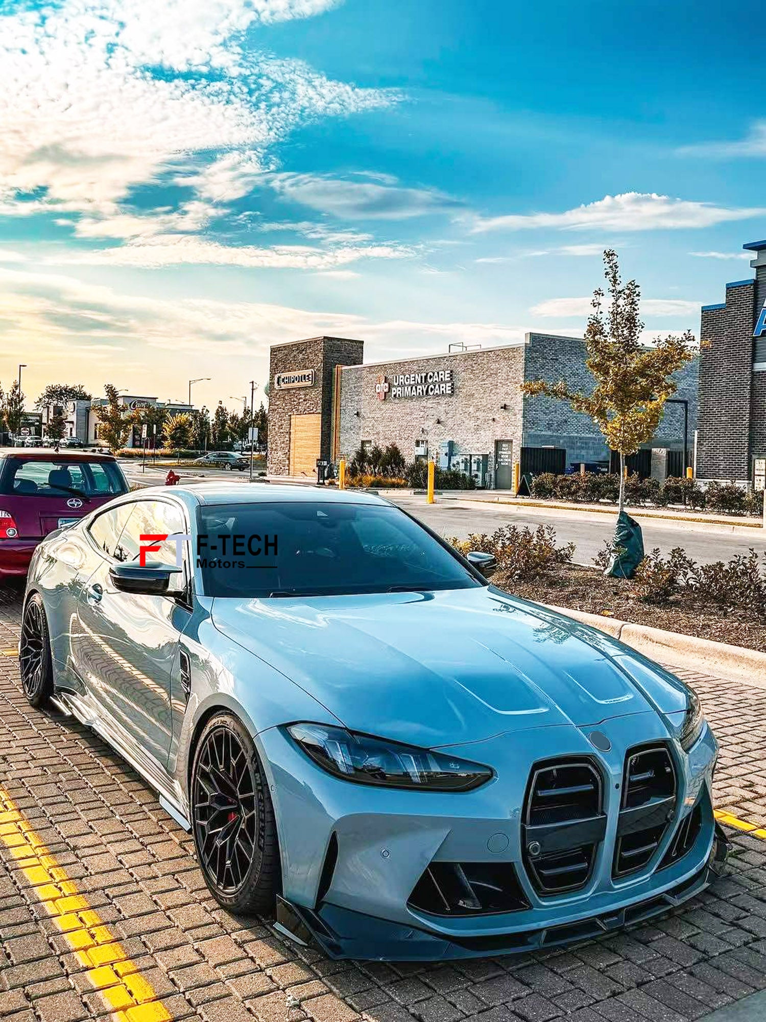 Authentic SOOQOO Dry Carbon Fiber Body Kit For BMW G80 M3 G82 G82 2025+