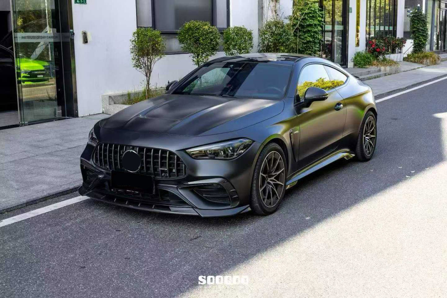 Authentic SooQoo Dry Carbon Fiber Body Kit For Mercedes Benz CLE 53 AMG C236 2024+