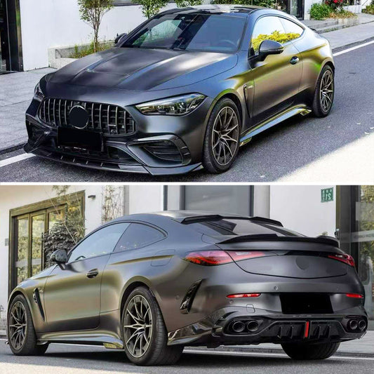 Authentic SooQoo Dry Carbon Fiber Body Kit For Mercedes Benz CLE 53 AMG C236 2024+