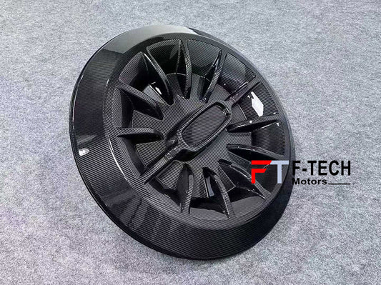 Dry Carbon Spare Wheel Cover For Mercedes Benz G Class W463A W464 G63 AMG 2019 - 2023
