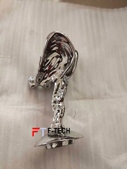 Silver Spirit of Ecstasy Emblem For Rolls Royce Ghost Cullinan Phantom Wraith Dawn
