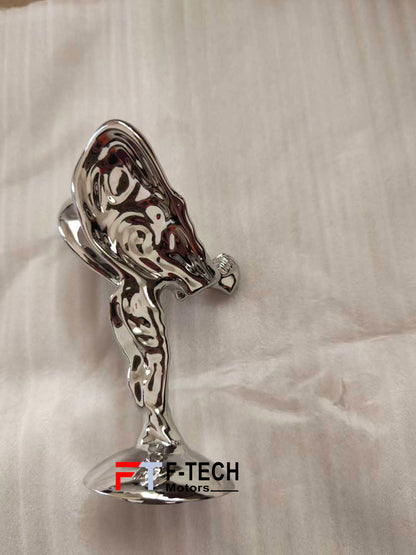 Silver Spirit of Ecstasy Emblem For Rolls Royce Ghost Cullinan Phantom Wraith Dawn
