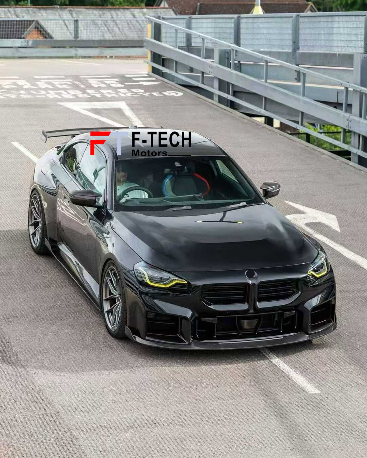 Carbon Fiber Front Lip Spoiler For BMW M2 G87 Competition 2023+ TR Style