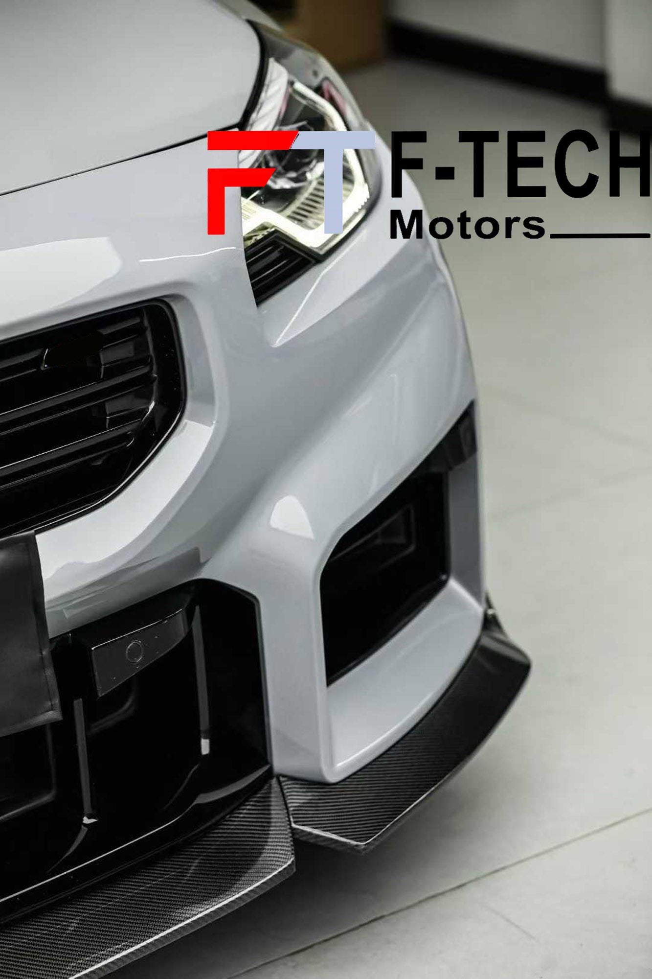 Carbon Fiber Front Lip For BMW M2 G87 Competition 2023+ TR