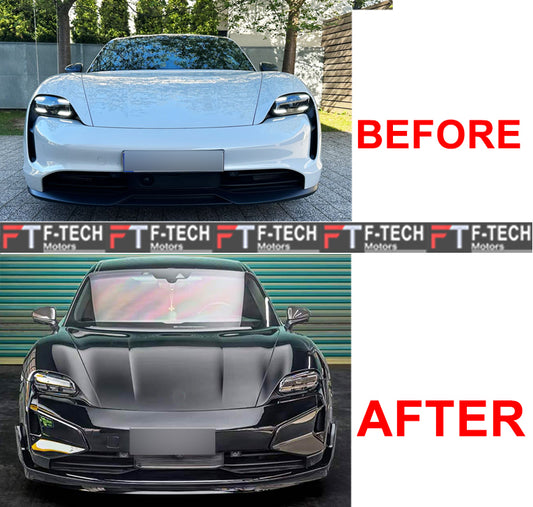 Turbo GT Body Kit For Porsche Taycan 4 4S GTS 9J1.1 2019 - 2023