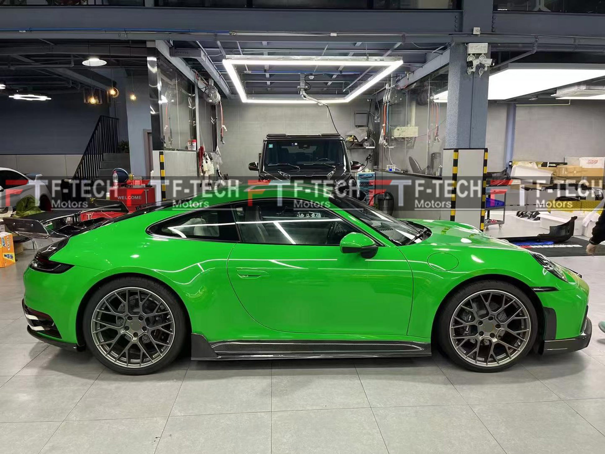Dry Carbon Fiber Soft Body Kit For Porsche 911 992.1 Carrera 4 S GTS 2019 - 2023 Techart