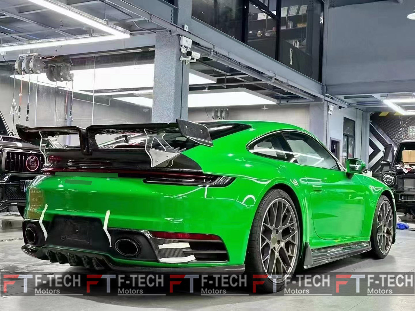Dry Carbon Fiber Soft Body Kit For Porsche 911 992.1 Carrera 4 S GTS 2019 - 2023 Techart