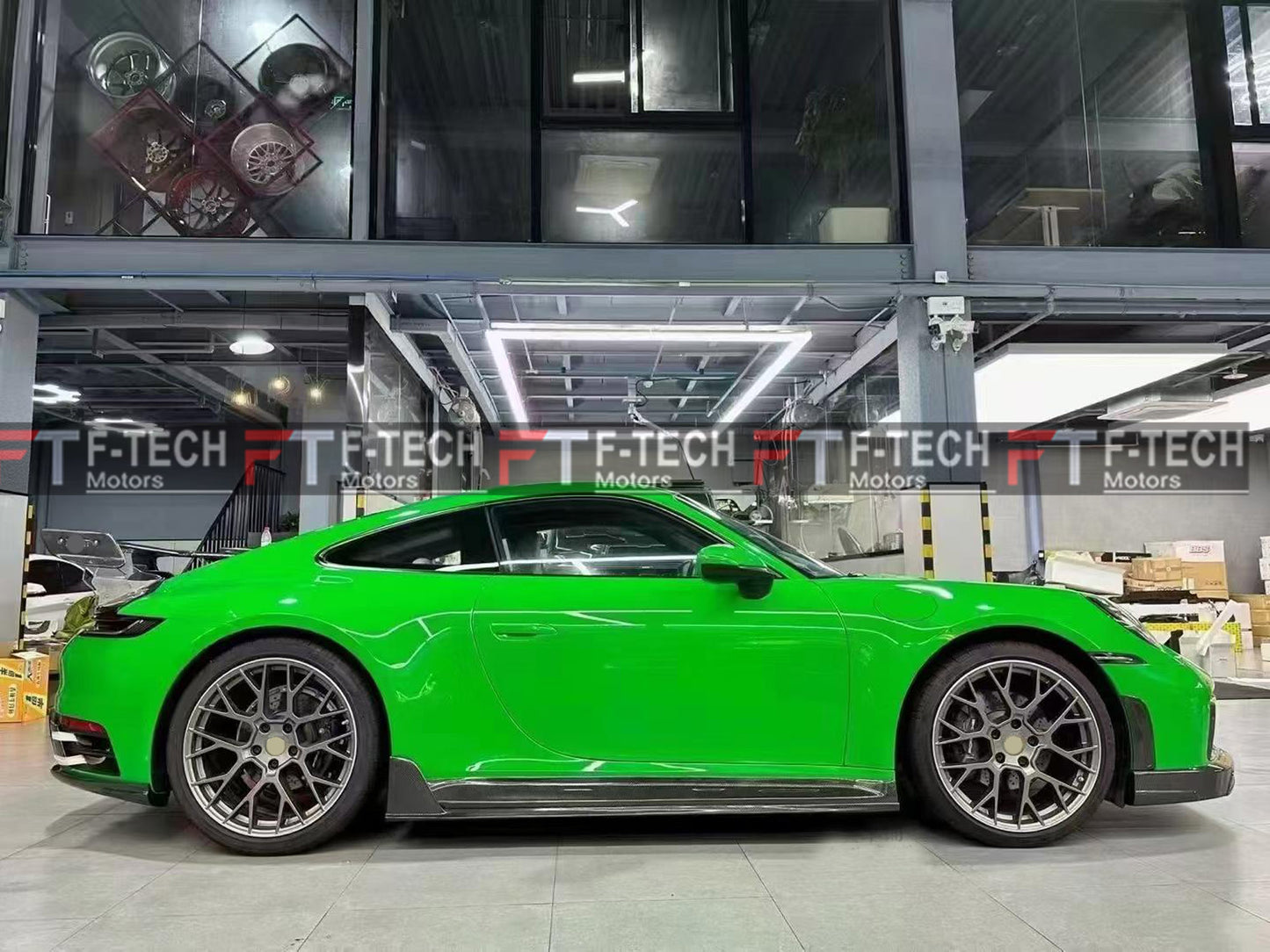 Dry Carbon Fiber Soft Body Kit For Porsche 911 992.1 Carrera 4 S GTS 2019 - 2023 Techart
