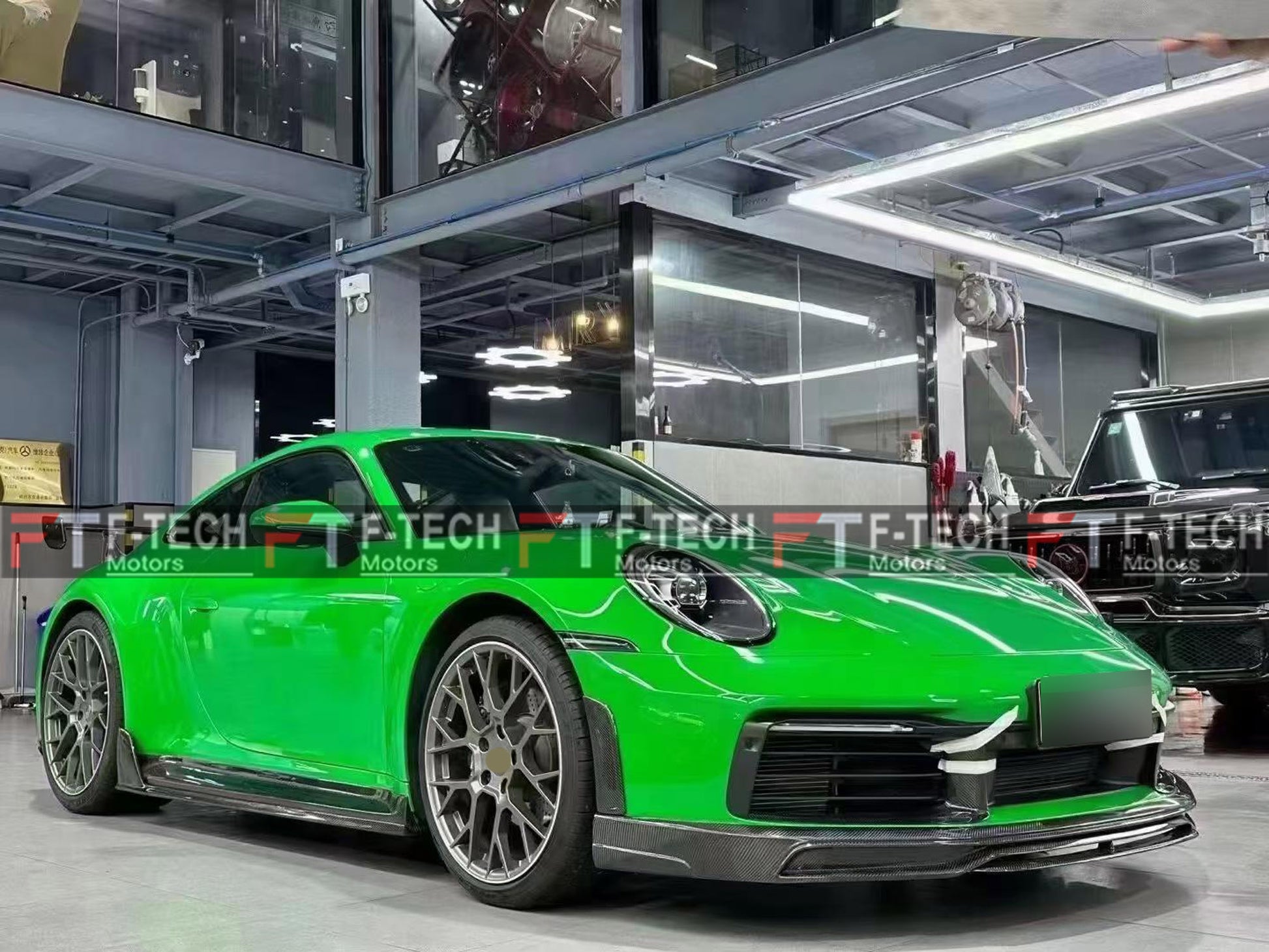 Dry Carbon Fiber Soft Body Kit For Porsche 911 992.1 Carrera 4 S GTS 2019 - 2023 Techart
