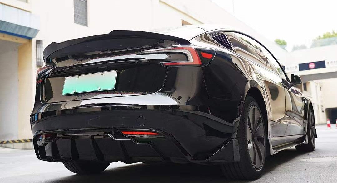 Gloss black body kit for Tesla 3 2023+