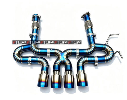 Titanium  Exhaust System For Chevrolet Corvette C8 Z06 2023+ 5.5L
