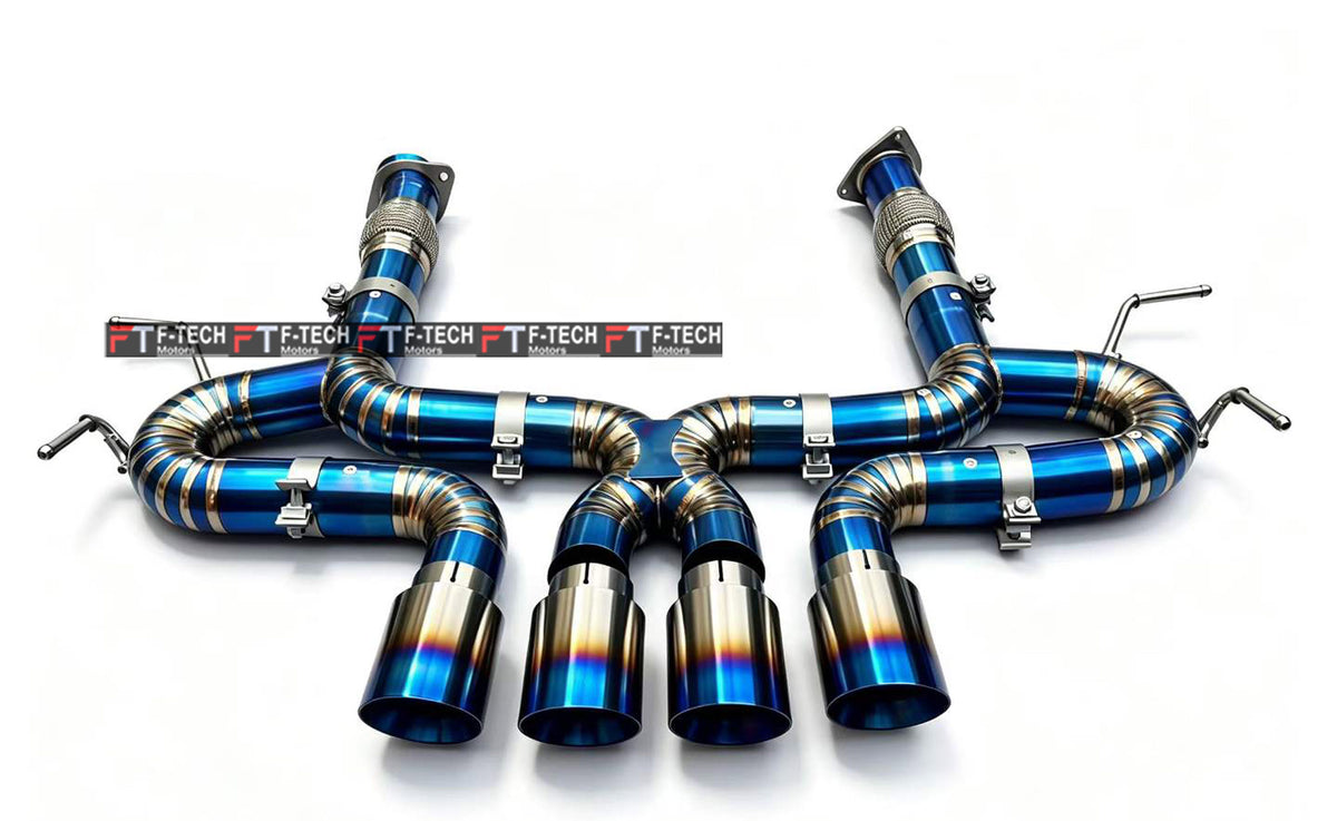 Titanium  Exhaust System For Chevrolet Corvette C8 Z06 2023+ 5.5L