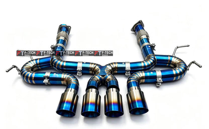 Titanium  Exhaust System For Chevrolet Corvette C8 Z06 2023+ 5.5L