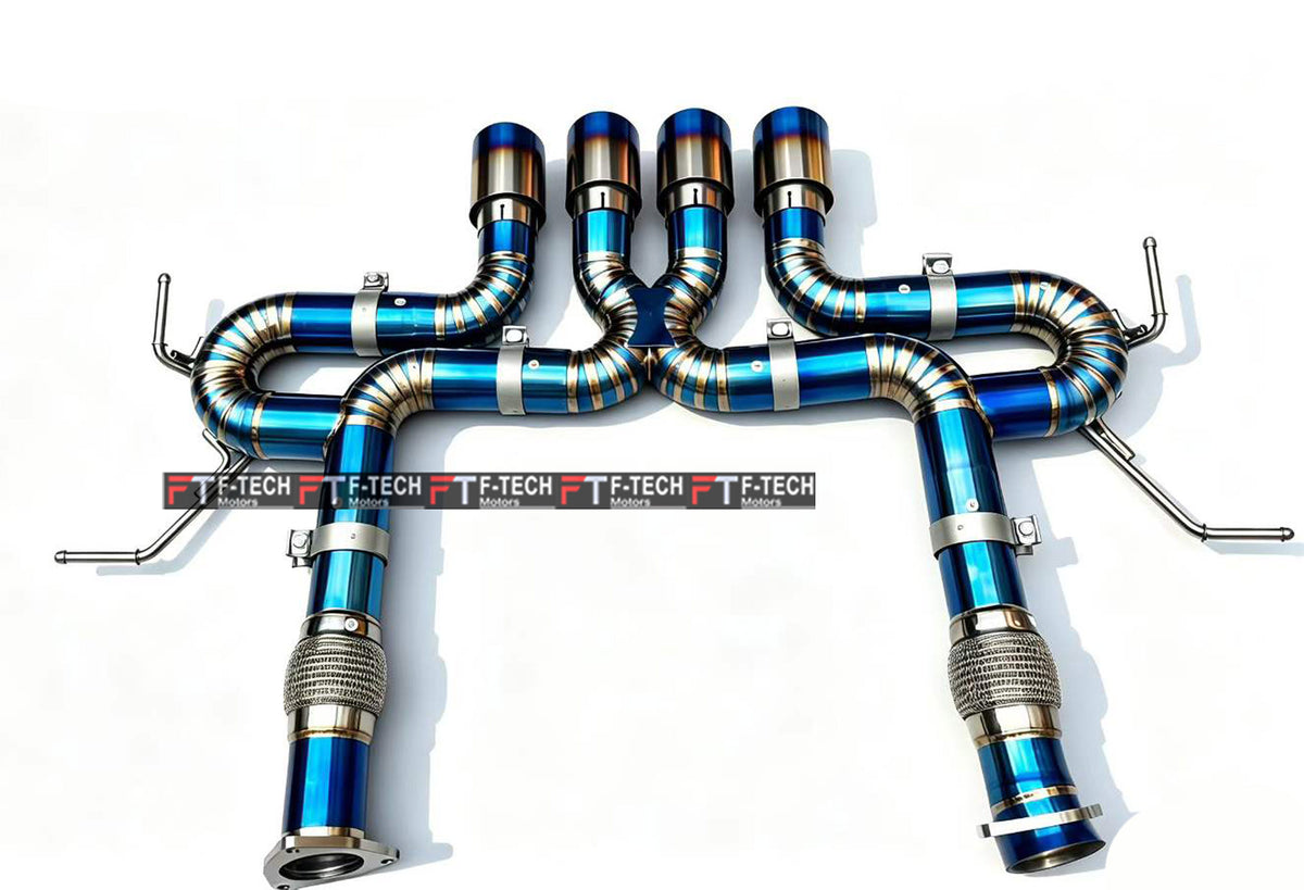 Titanium  Exhaust System For Chevrolet Corvette C8 Z06 2023+ 5.5L