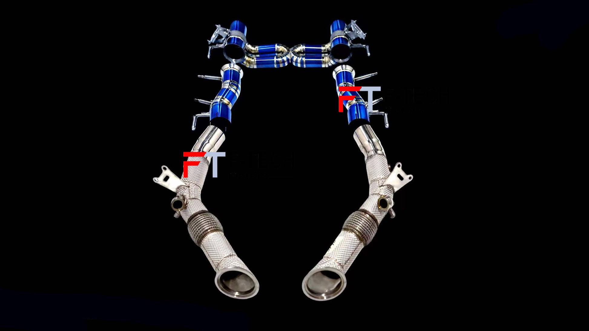 F Tech Motors Titanium Exhaust System Catback For Ferrari SF90 Stradale 2019+