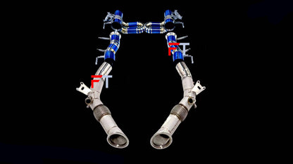 F Tech Motors Titanium Exhaust System Catback For Ferrari SF90 Stradale 2019+