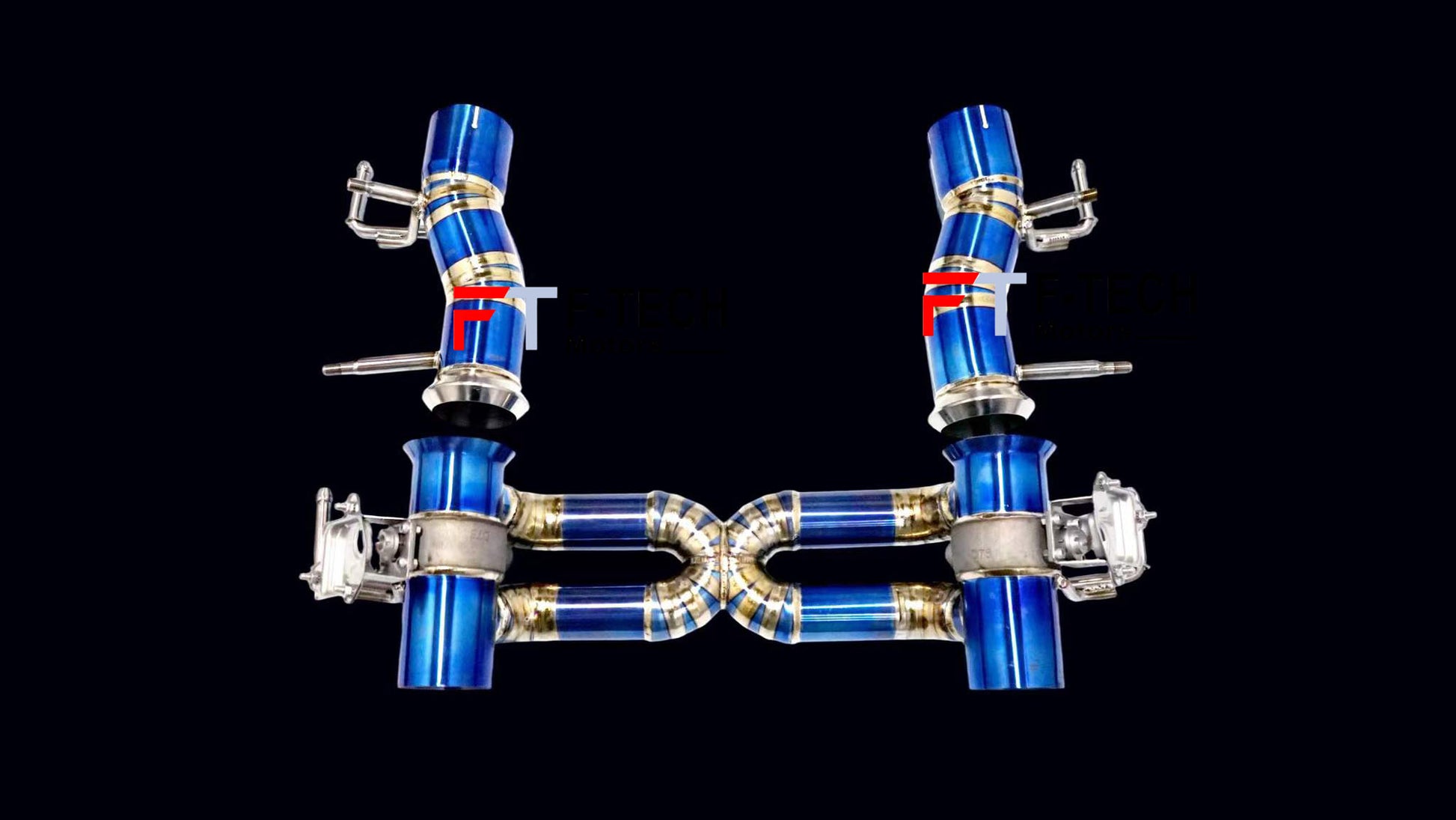F Tech Motors Titanium Exhaust System Catback For Ferrari SF90 Stradale 2019+