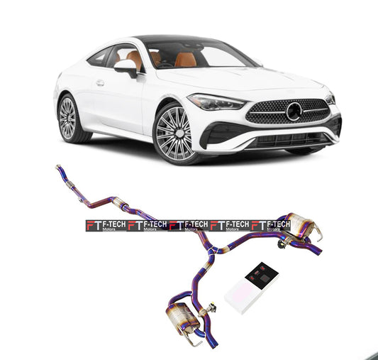 Titanium Catback Exhaust System For Mercedes Benz CLE 300 C236 2025+
