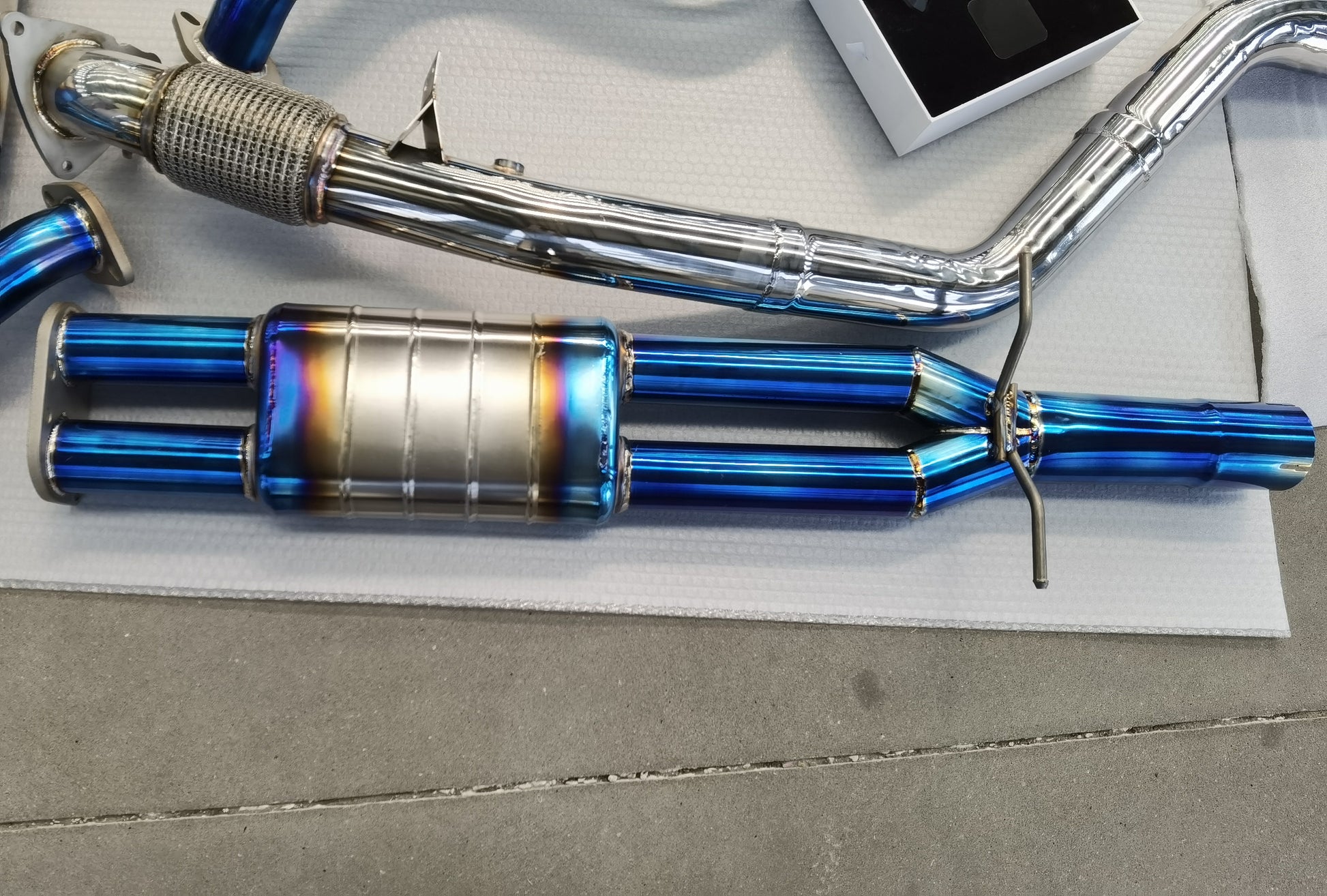 F Tech Motors Titanium Exhaust System for Land Rover Defender 110 L663 2020+