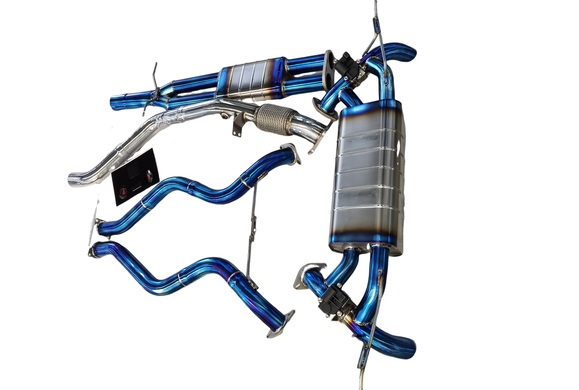 F Tech Motors Titanium Exhaust System for Land Rover Defender 110 L663 2020+